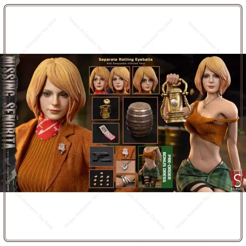 SWTOYS 1/6 FS057 FS058 Ashley Armor Edition Ashley Action Doll