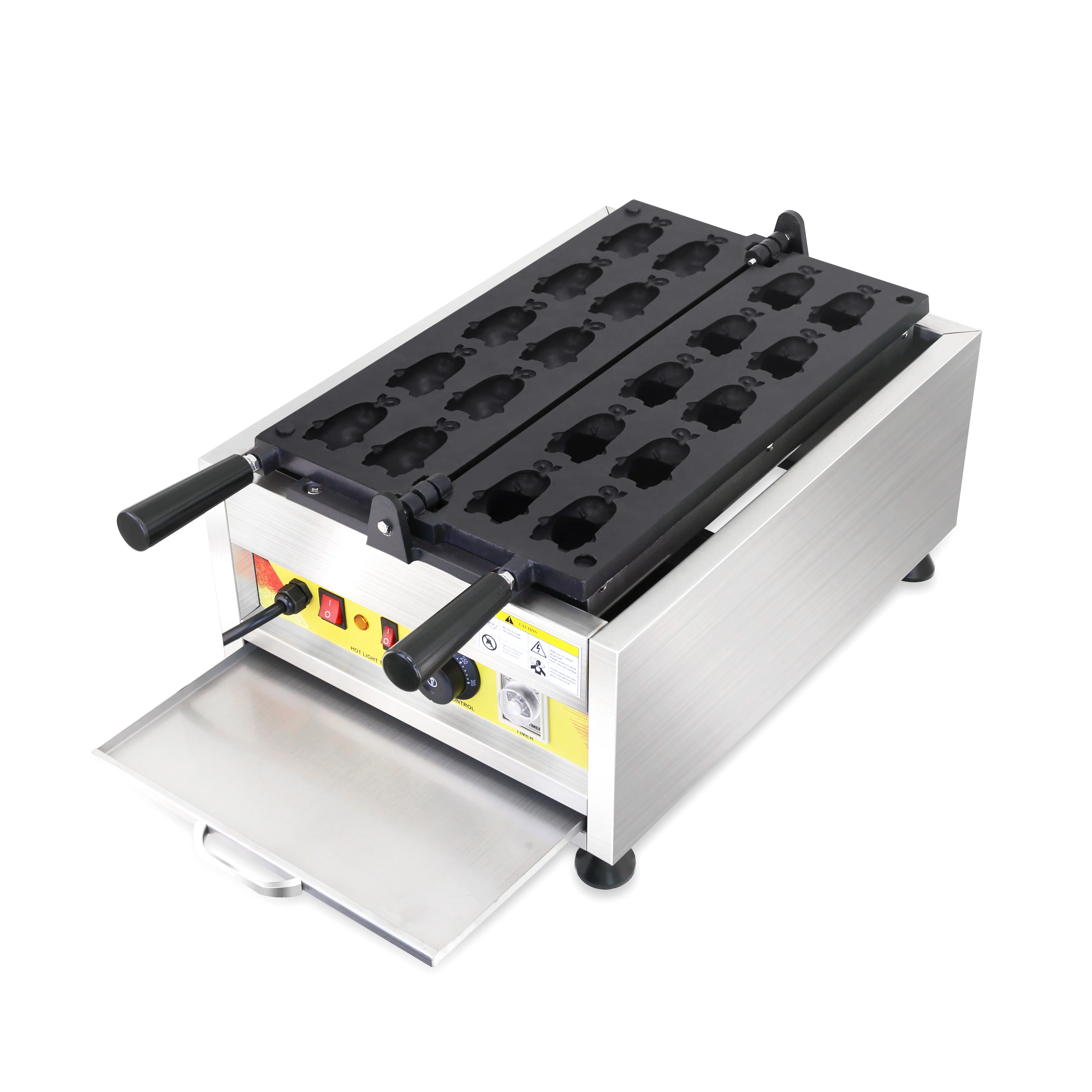 

Popular Duck Shape Waffle Making Machine Carton Waffle Maker