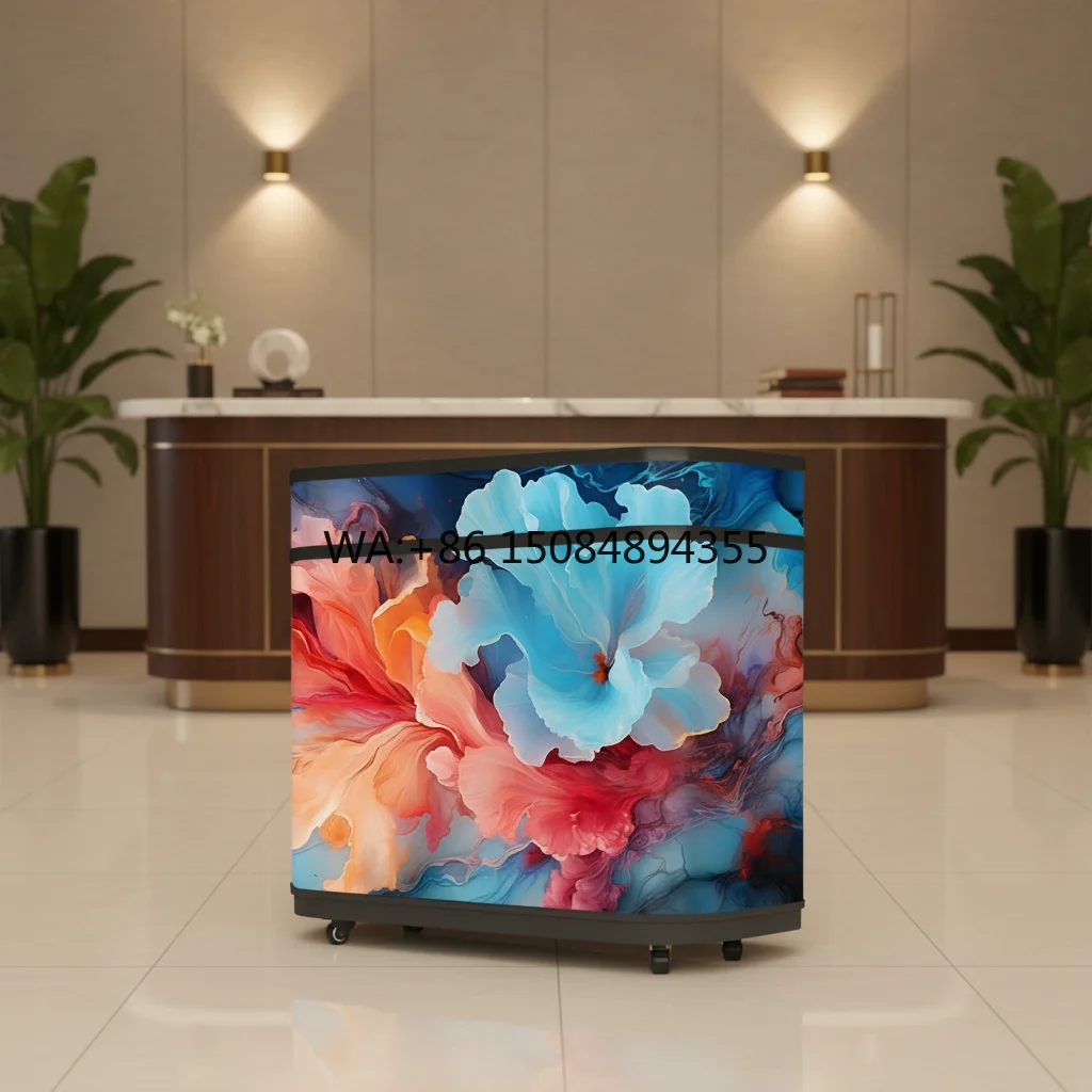P1.86 P2.5 Portable LED DJ Booth Waterproof Video Wall Display for Shopping Mall Retail Nightclub Stage Music Events