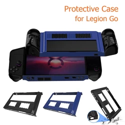 Protective Case PC Anti-Scratch Monitor Protector Case Non-Slip with 4 Thumb Grip Caps for Lenovo Legion Go 8.8inch Accessories