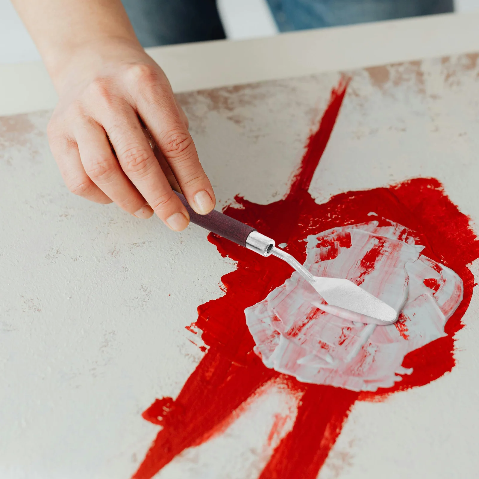 

3Pcs Palette Knives Set Oil Painting Scrapers for Acrylic Mixing Texturing Canvas Professional Artist Tools Sculpting Tools