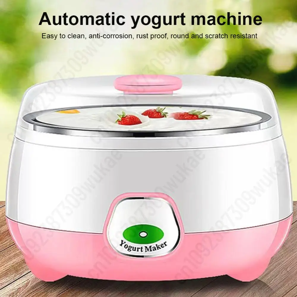 1L Electric Yogurt Maker Automatic Yogurt Maker with Constant Temperature Control Yogurt Machine For Homemade Yogurt Natto