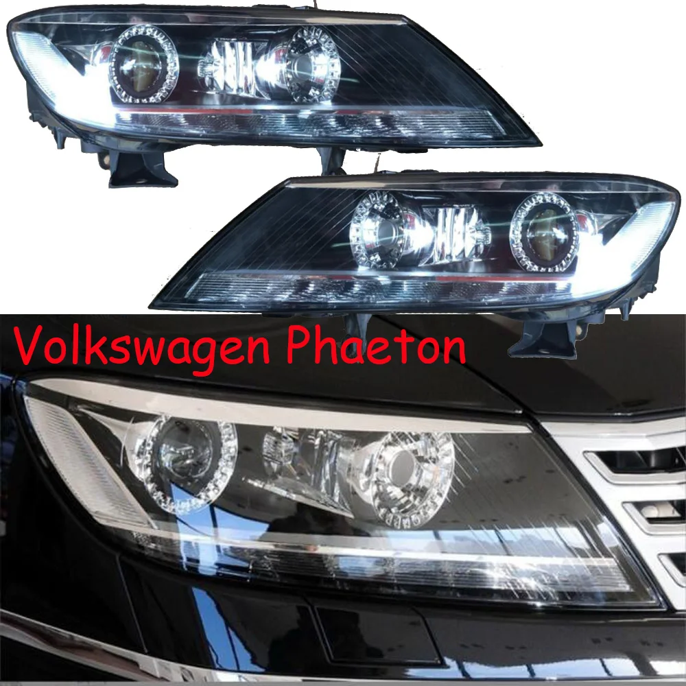 

1pcs car bumper headlamp for Volkswagen Phaeton headlight car accessories head lamp for VW Phaeton fog light