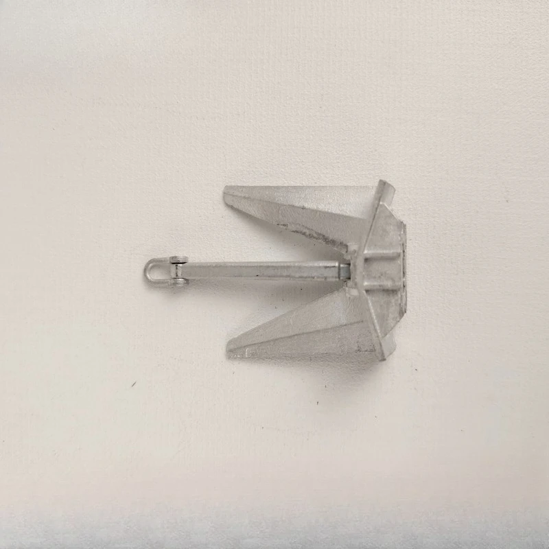 RC Boat Model Bower Anchor with Movable Rod Length 58/47/39/30mm Mini Head Anchor for DIY Marine Toy Decoration Accessories