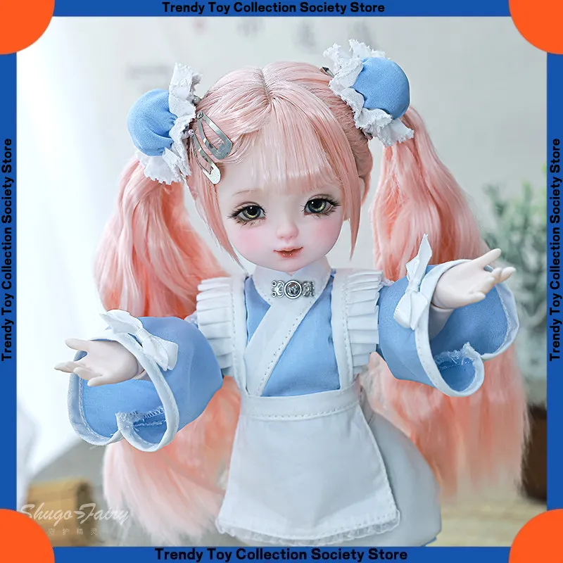 Bjd Six-Point Girl Doll Sd Cute Doll Yenny Pan Ni Resin Joint Action Figure New Product Handcrafted Custom Festival Gift