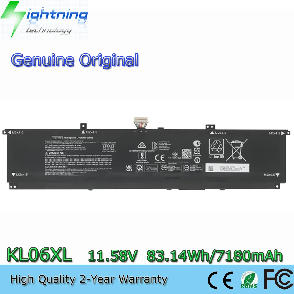 

New Genuine KL06XL 83Wh Battery for HP Envy 15-ep0098nr HSTNN-IB9M L85853-1C1