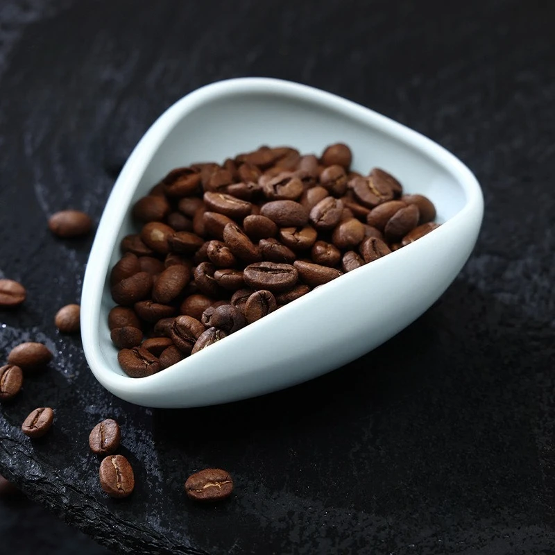 multicolour Coffee Bean Plate Coffee Measuring Cup Coffee Powder tray, for Bar Yoga Home Cafe accessories - view 3