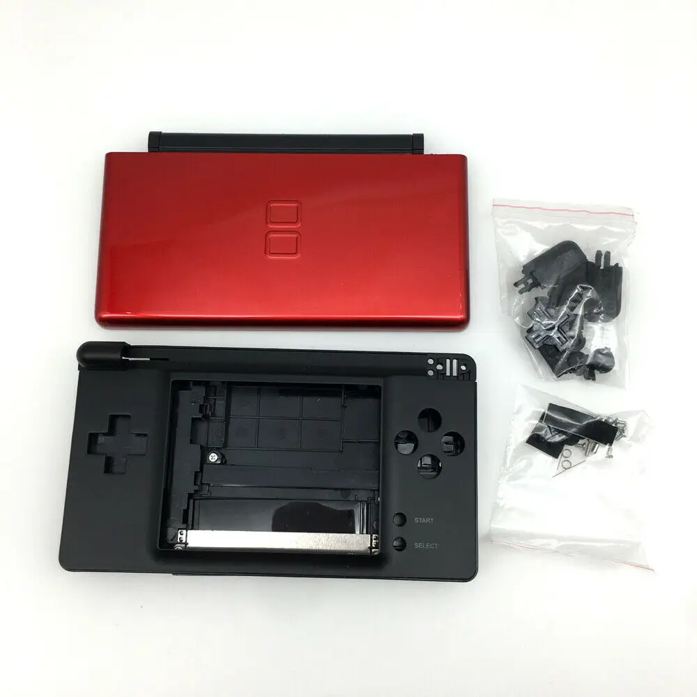 

Replacement Red and Black Full Housing Shell Case Buttons+Screwdriver Kit for Nintendo DS Lite NDSL