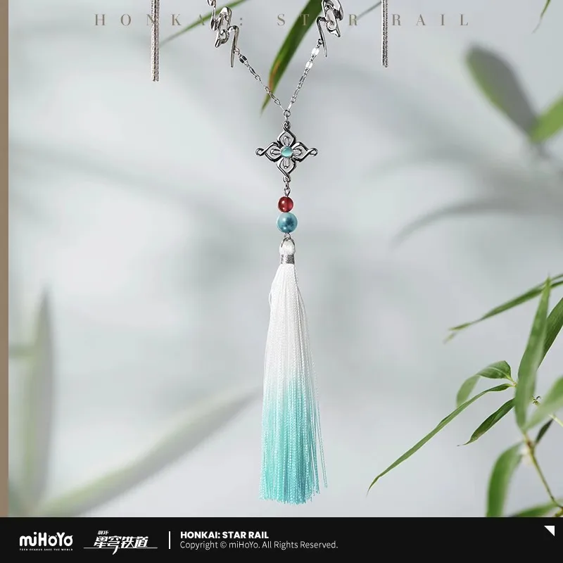 

[Genuine] miHoYo Game Feixiao Necklace Honkai:Star Rail Feixiao Theme Series Necklace Clothing Accessory Cosplay Halloween Gifts