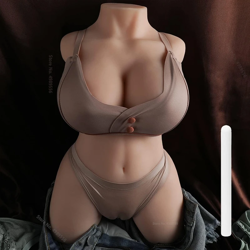 Realistic Vagina Anal Pussy Sex Doll Sexy Half Body Doll Sex Dolls Realistic for Men Torso Masturbator Ass Vaginal True Size