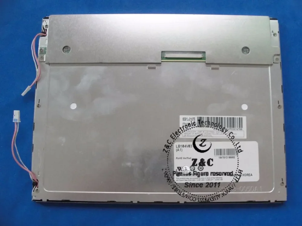 

LB104V03(A1) LB104V03-A1 LB104V03-TD01 Original 10.4 inch 640*480 Industrial LCD Screen Display Panel for LG