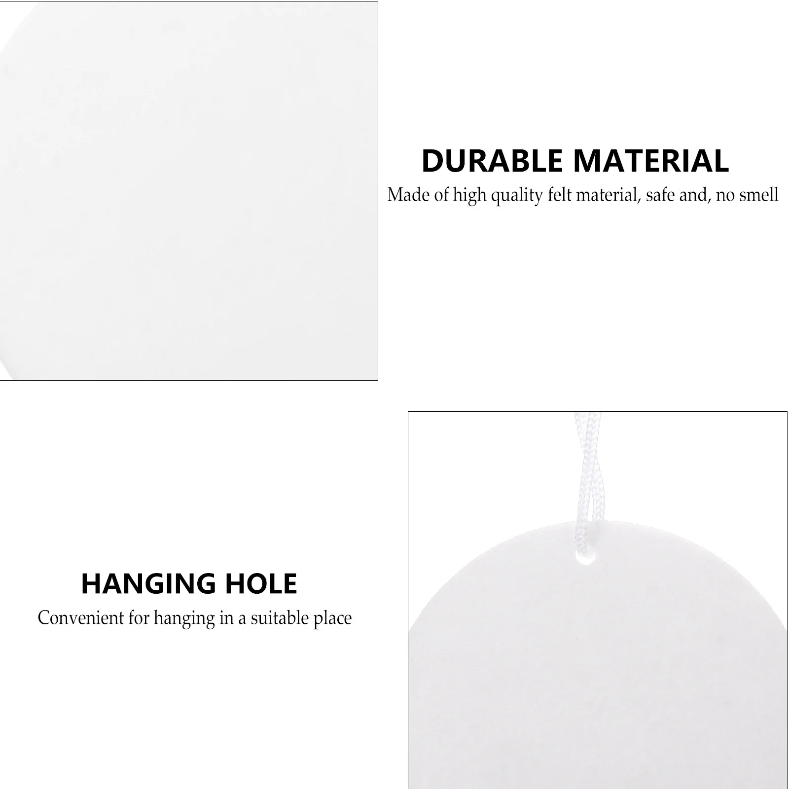 

1Set Car Sublimation Air Freshener Blanks Various Shapes Double-Sided DIY Sublimation Blanks for Car Living Room Closet Portable