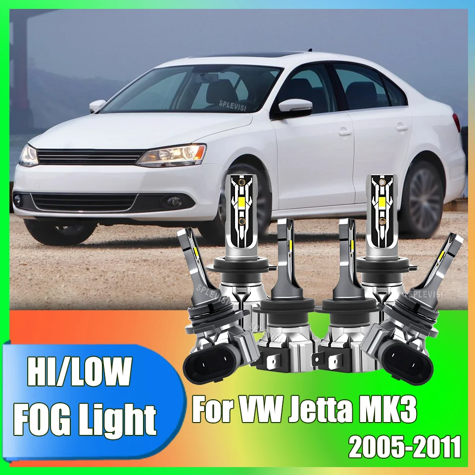 

Quick-Installation 12v 24v Headlight Fog Bulbs Car Light Weather-Resistant For VW Jetta MK3 2005 2006 2007 2008 2009 2010 2011