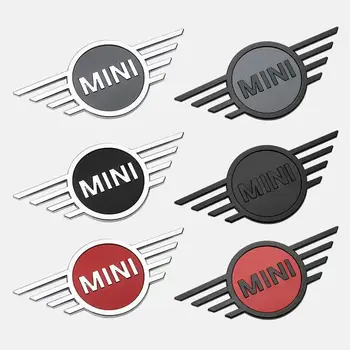 適用於Mini Cooper F55 F56 F54 Countryman Clubman JCW R56 R60 F60的3D金屬汽車後車標,前車標貼紙配件 8 最佳銷售 迷你鄉村人標誌 - №6