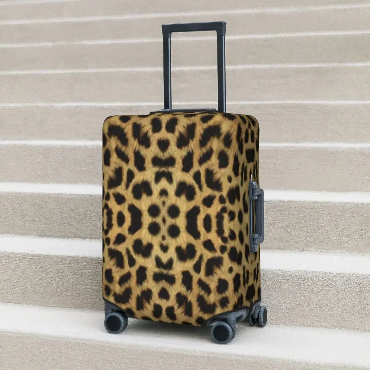 

Animal Pattern Suitcase Cover Leopard Print Fun Travel Protector Luggage Accesories Holiday