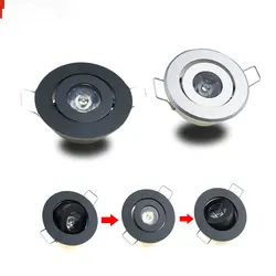 10X LED IP44 Bathroom Ultra Slim Spotlight, Round Recessed Ceiling Downlight, 3W 360Lm, 3200K 6200K Cool White, Silver Finish