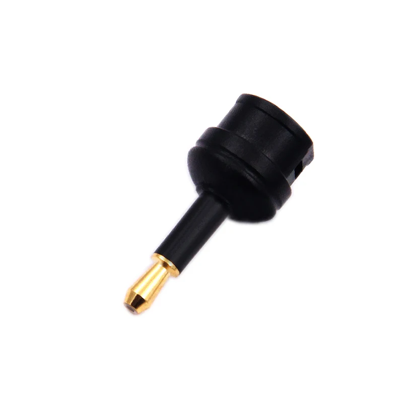 1Pc Toslink Plug Naar 3.5Mm Mini Digitale Optische Kabel Adapter Man-vrouw Fiber Optic Adapter Audio Connector voor Macbook Tv