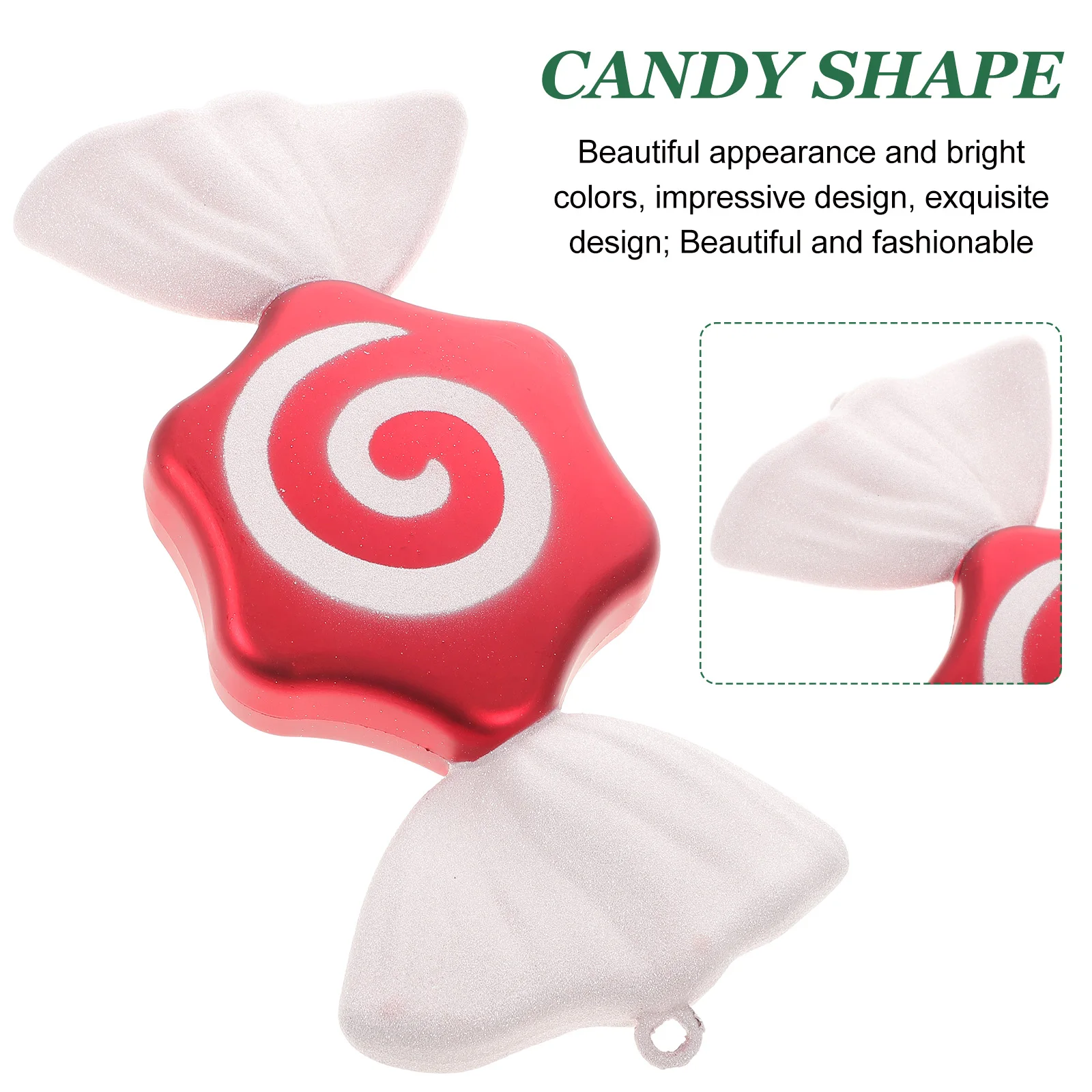 

Christmas Crafts Decorations Candy Pendant Holiday Ornaments Home Red Large Christmascandy