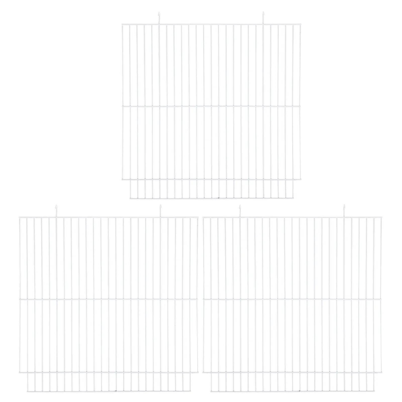 

Набор из 3 металлических разделительных панелей для клетки хомяка, железная сетка-перегородка для содержания грызунов, разделитель для клеток для мелких животных