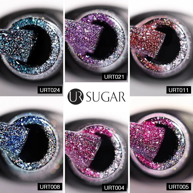 UR SUGAR 7,5 ml Żelowy lakier do paznokci zmieniający kolor 3-warstwowy termiczny półtrwały UV LED Vernis Nail Art Manicure