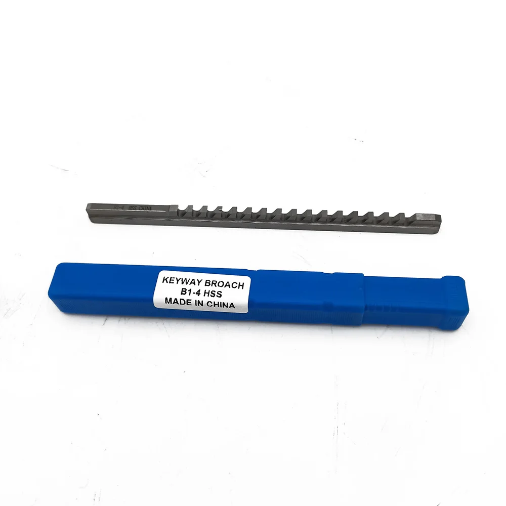 4mm 5mm B1 Push-Type Keyway Broach Metric Size HSS Keyway Cutting Tool for CNC