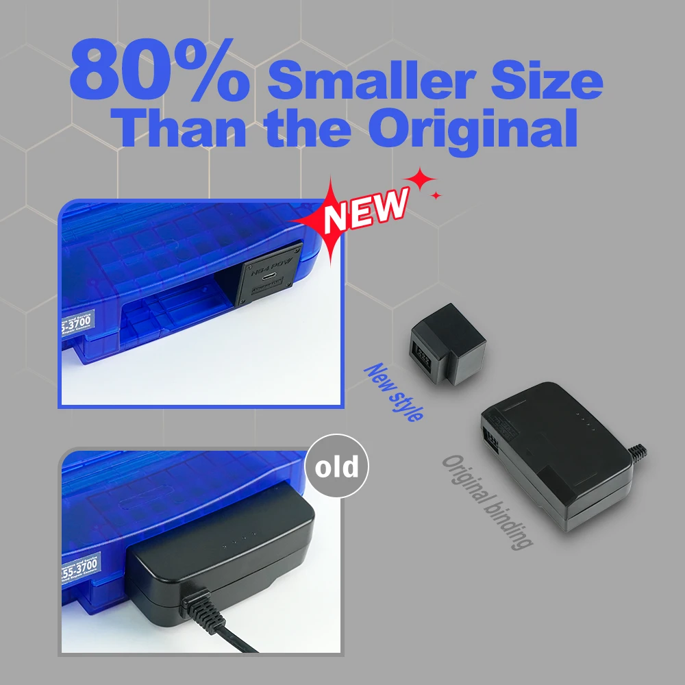 

TicKnot 15V/3A Replacement N64PSU Board Type C PSU Mod For Nintendo 64 Power Supply Board For N64 Game Console