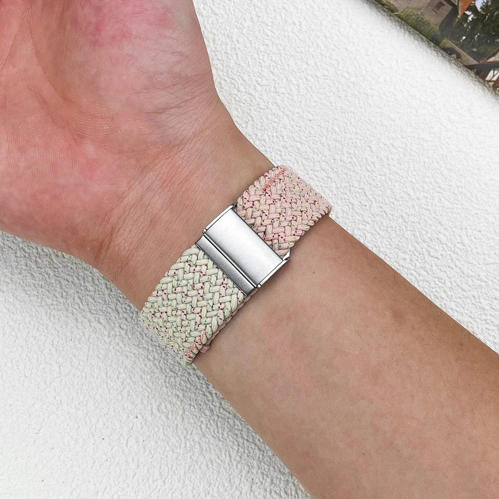 Correa de reloj para Samsung Galaxy Watch 4/5/classic/5 Pro, correa de nailon para Huawei Watch 4 GT 2 3 Pro, 46mm, 42mm, 20mm/22mm, pulsera