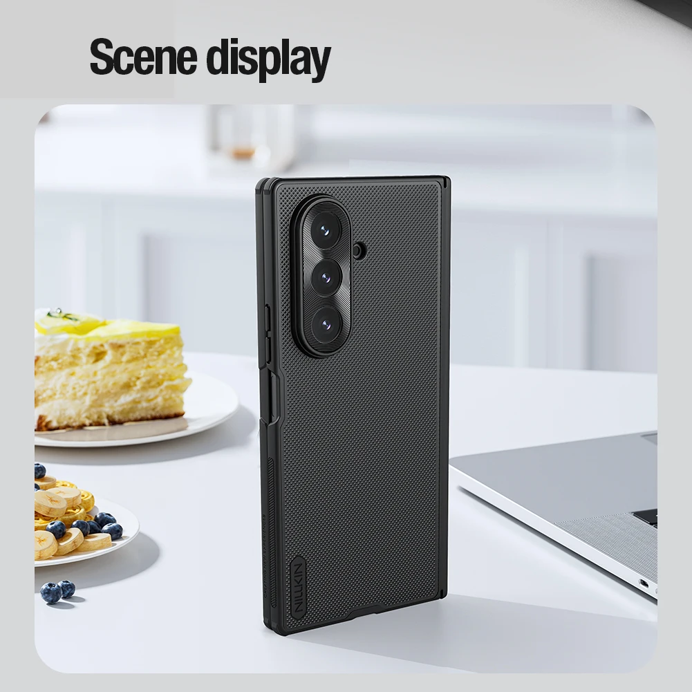 

For Samsung Galaxy Z Fold 7 5G Nillkin Case Super Frosted Shield Fold 360 Shockproof Matte Protection Cover Phone Case