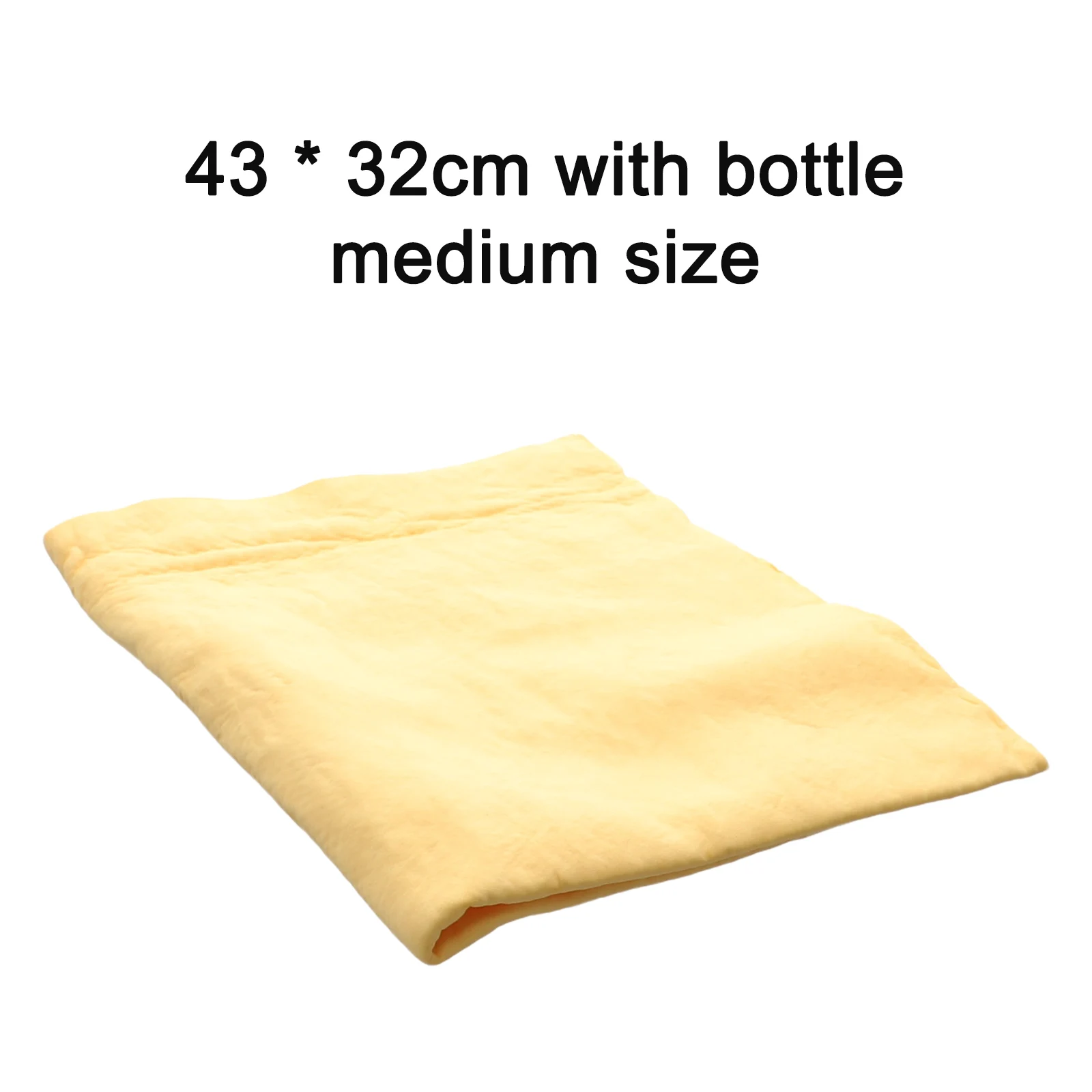 

High Quality Pet Towel Oil Painting Clean Towel Portable 16.93inch*12.6 Inch 43cm*32cm Artificial Leather PVA+MIC