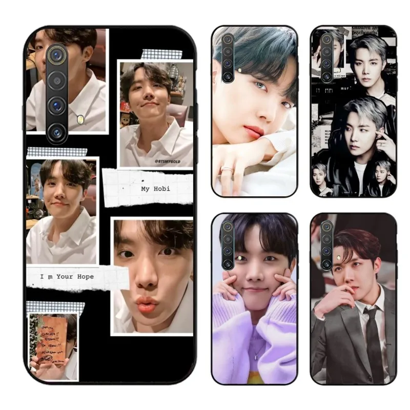 J-Hope Jung Smart Phone Case for OPPO Find X5 X3 X2 A93 Reno 8 7 Pro A74 A72 A53 Black Soft Phone Cover Funda