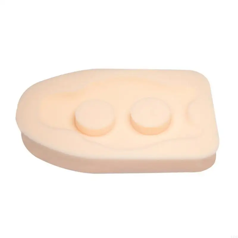 L5YF إسفنجة حمام مريحة للأطفال تدعم الحمامات المنزلية وراحة السفر مع حماية ضد الانزلاق #4