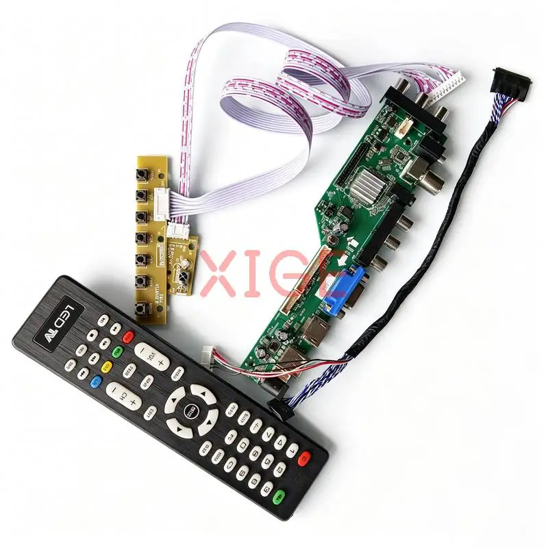 

For B140RTN03 B140RTN02 LP140WD2 LP140WD1 Controller Board DIY Kit DVB/USB/AV/VGA/HDMI 1600*900 1600x900 Laptop Panel LVDS-40Pin