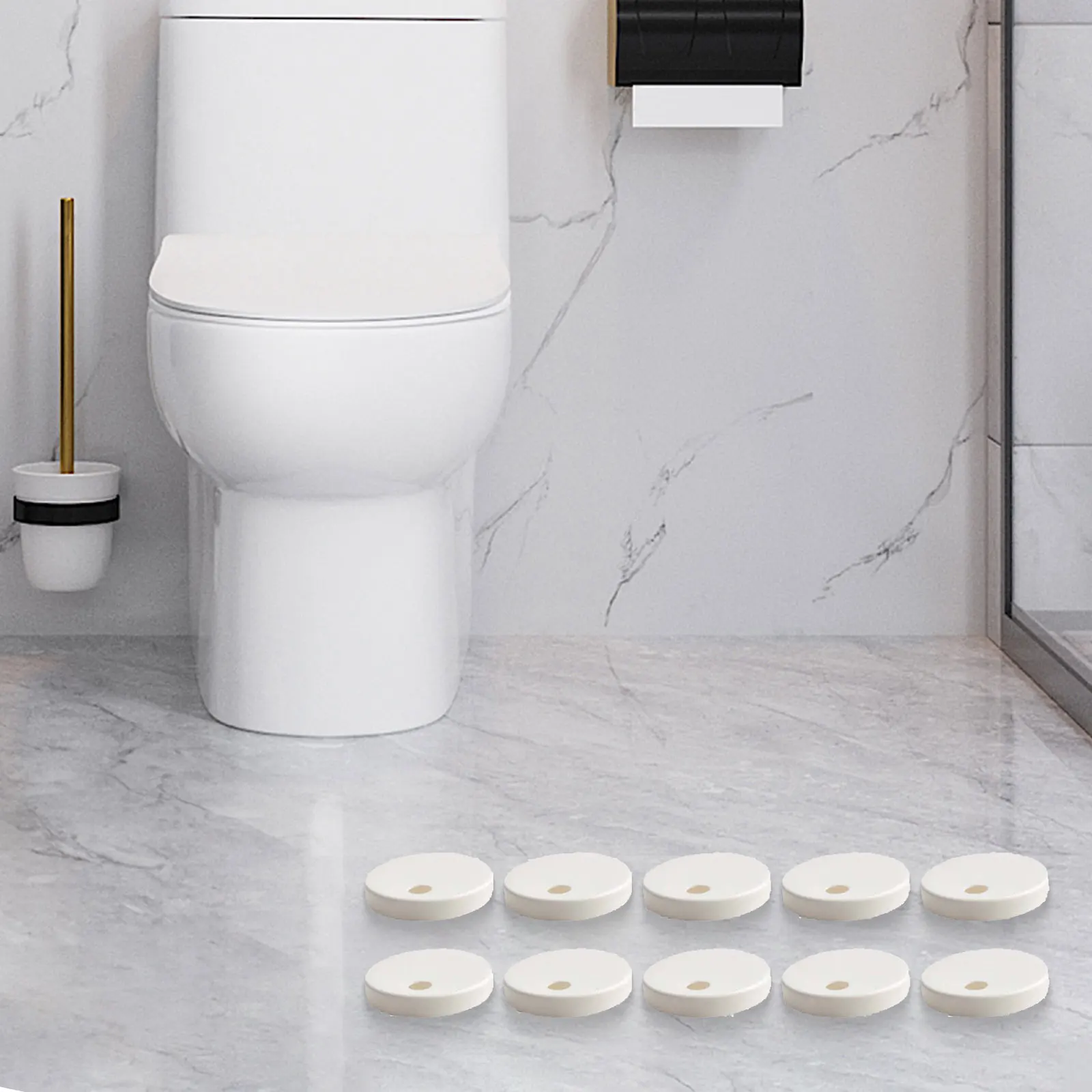 60mm Decorative Screw Cover Anti Rust Toilet Cover Cap Bathroom Accessory Versatile Sizes Available Waterproof Base Cap