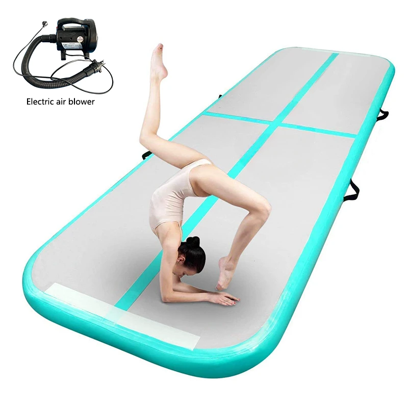 

Hot Selling 3m 4m 5m 6m Gymnastics Mat Air Track Inflatable Gym Mat For Fitness, Yoga