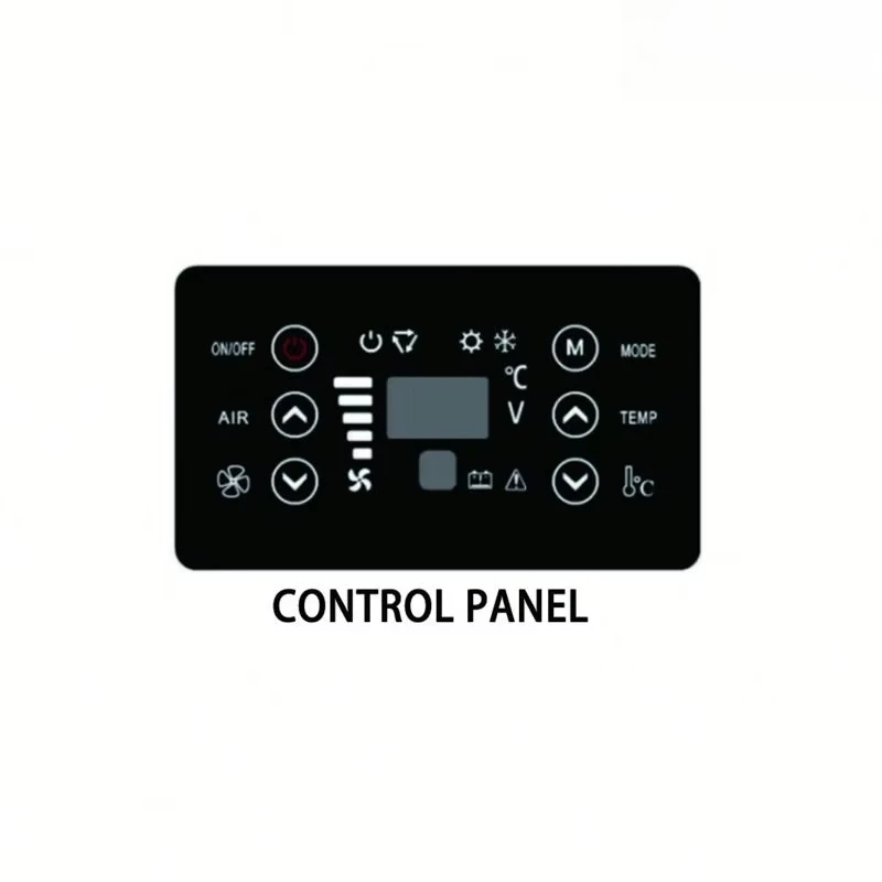 WINFULL 6800BTU R-134a 12V Mini Witte Rooftop RV Truck Parking Airconditioner met Warm/Koud OE WFC7040 1 Jaar Garantie