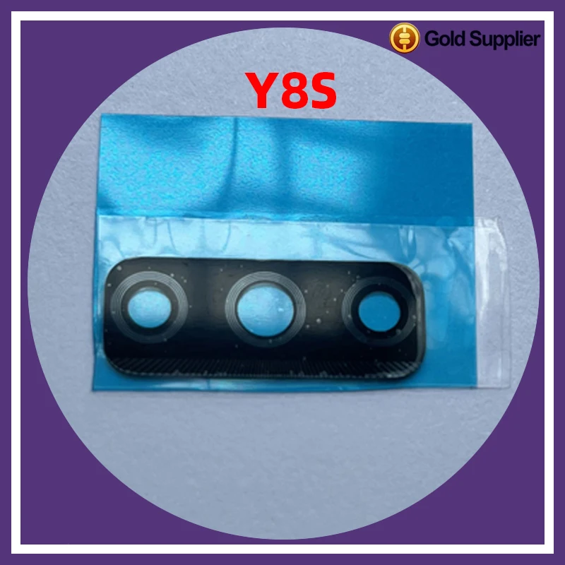 Rear Back Camera Glass Lens For Huawei Y8S Camera Glass Lens Glass + Sticker Replacement Repair