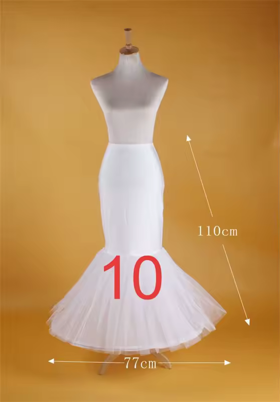 Puffy Bridal Wedding Petticoat Underskirt Prom 6 Hoop Crinoline Skirt Slip Fancy Customized - Image 9