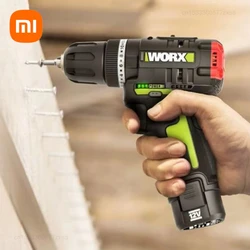 Xiaomi WORX Cordless Electric Drill WU130X 12V 40Nm Brushless Motor for Home Improvement Carpentry Metalworking Repair Tool Suit