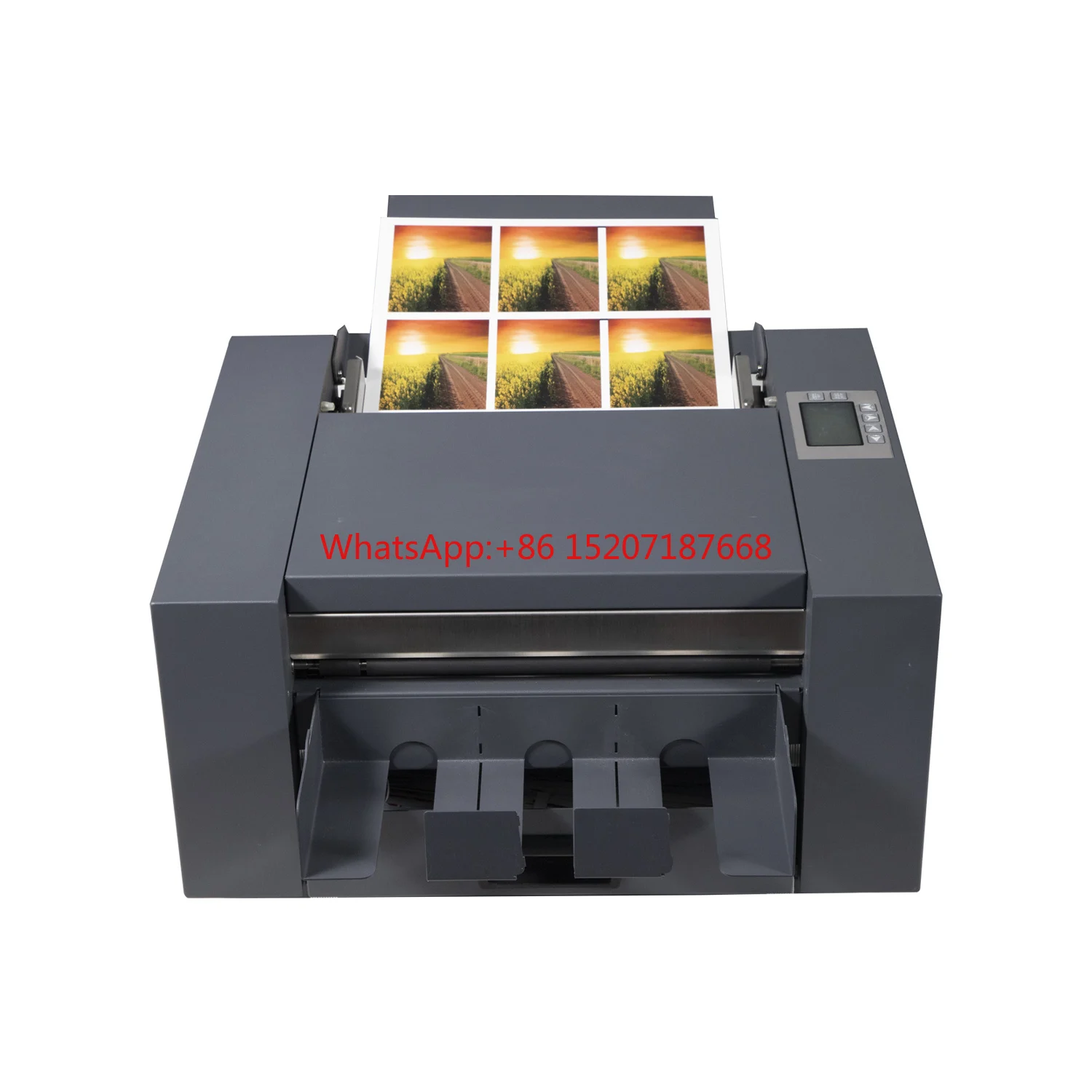 A3 A4 Size Full Automatic Business Trading Card Die Cutter Cutting Machine CC-330