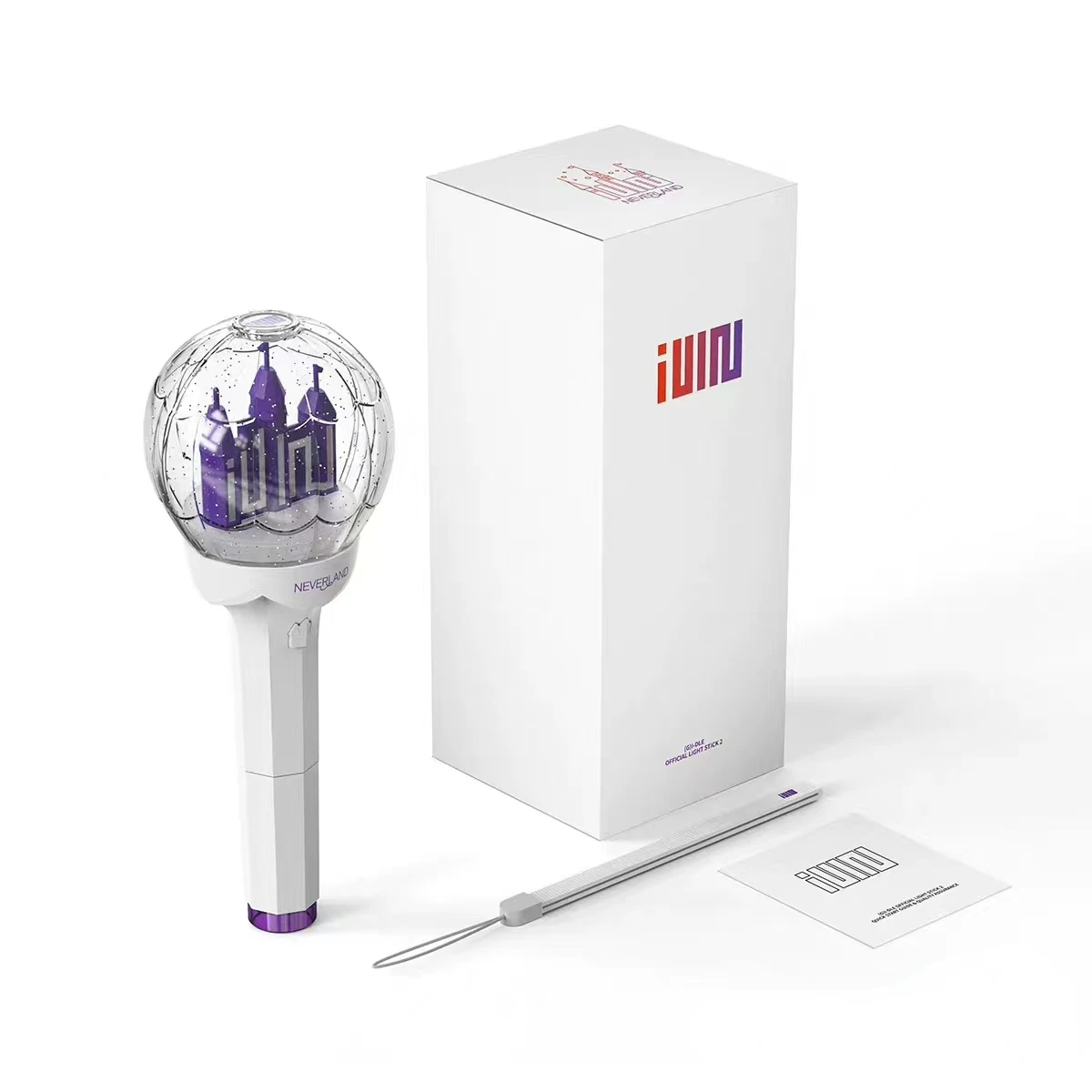 Kpop (G)I-DLE Ver.2 Ver.1 Lightstick Castle Hand Lamp Gidle Concert Hiphop Party Light Stick Flash Fluorescent Fans Collection