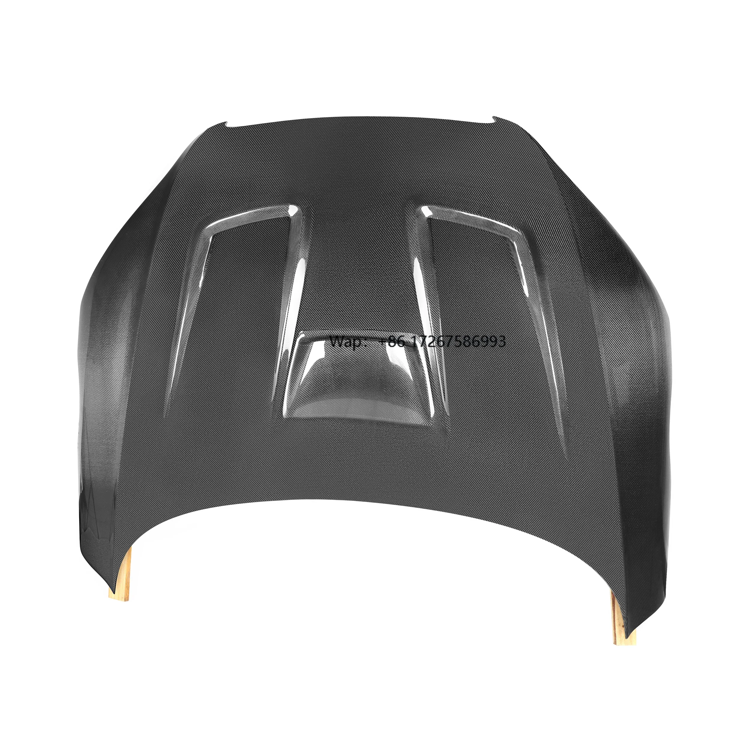 

GAD Style Front Hood for 2011-2015 TT TTS TTRS Wet Carbon Fiber Engine Hood Car Replacement Parts