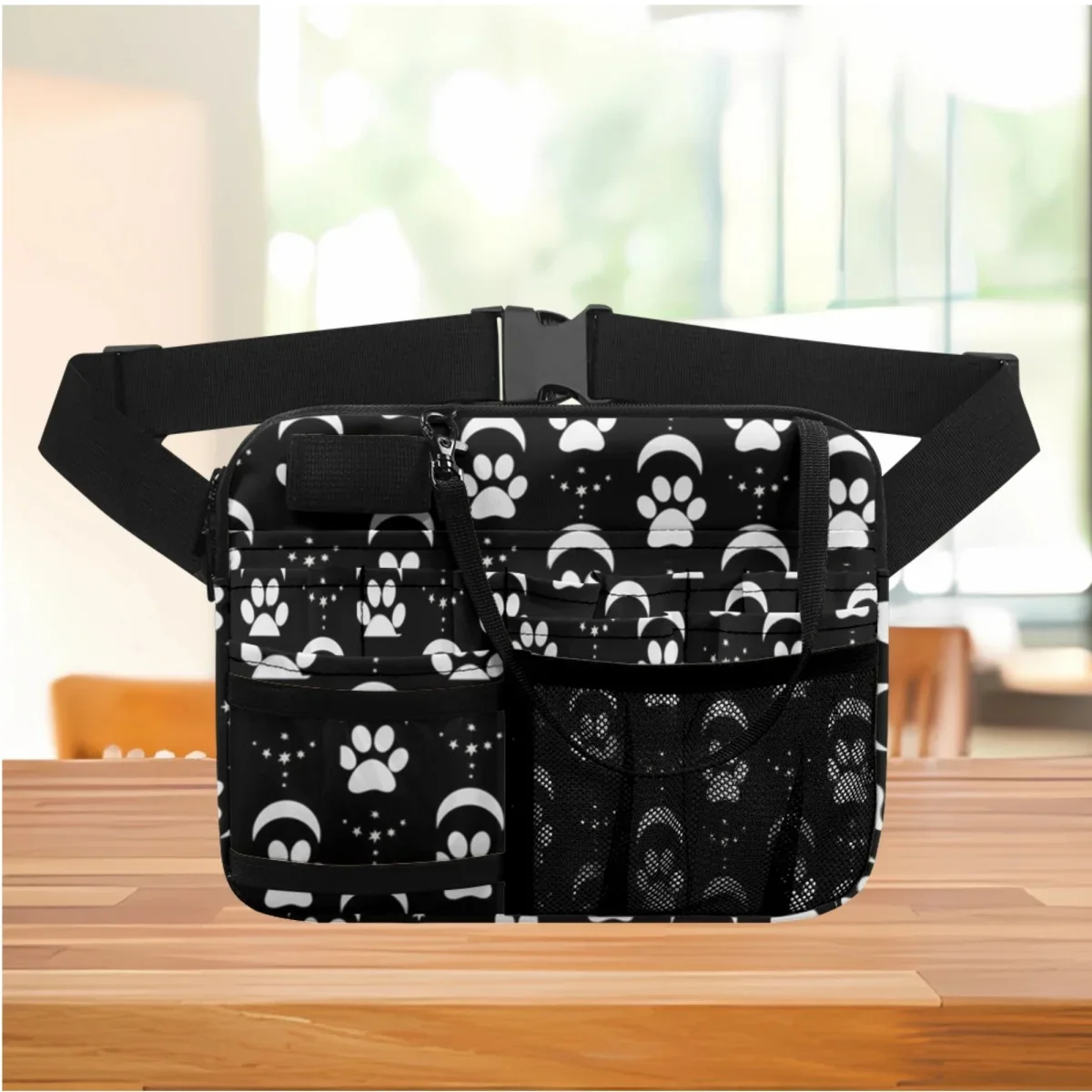 

Multifunctional Waist Bags Large Capacity Belt Organizer Emergency Supplies Pouch Dog Paw Cute Ladies Nursing Fanny Pack 2023