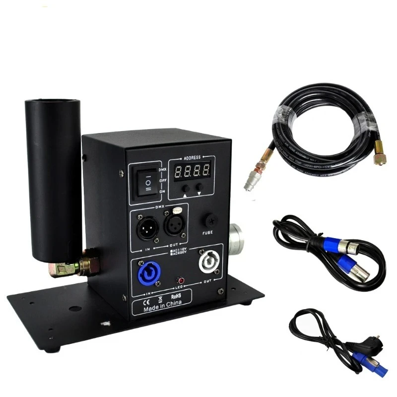 Однотрубная колонна для углекислого газа, ЖК-дисплей, колонная машина CO2, сценический эффект дыма