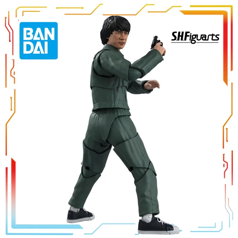 

Bandai S. H. Figuarts 1/12 Mobile Toys Police Story Chen Jiaju (played By Jackie Chan) Figure Model Toys Model Gifts for Boys