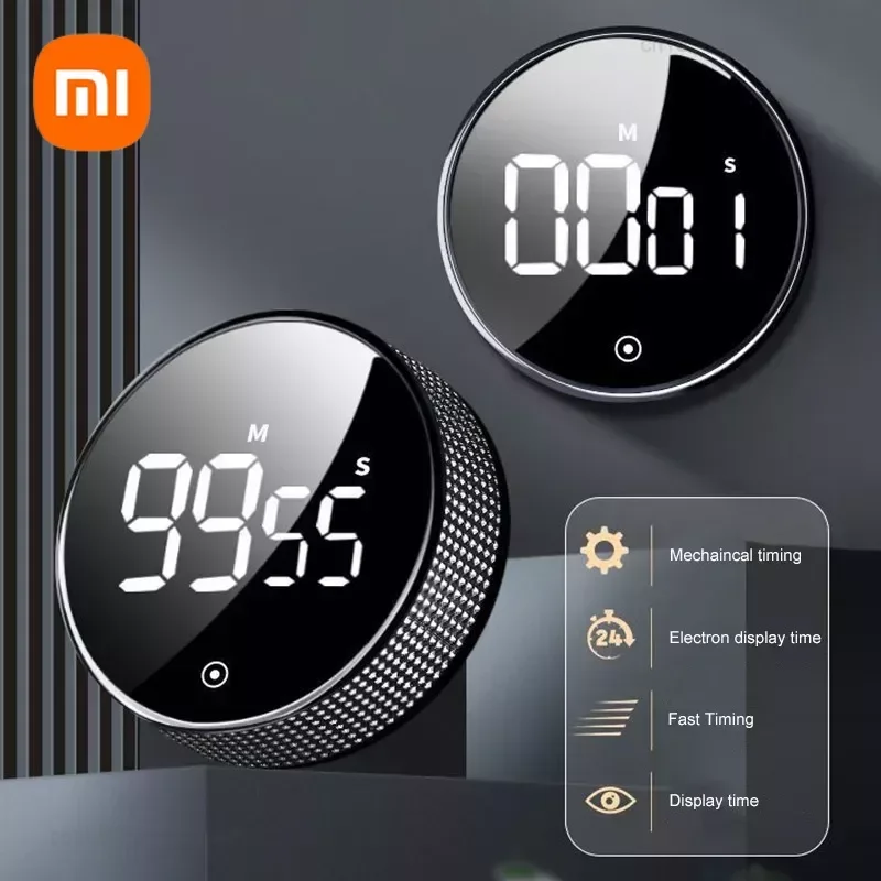 Xiaomi Kitchen Chronometer Timer Cooking Electronic Digital LED Display Timer di cottura meccanico Cooking Shower Study cronometro