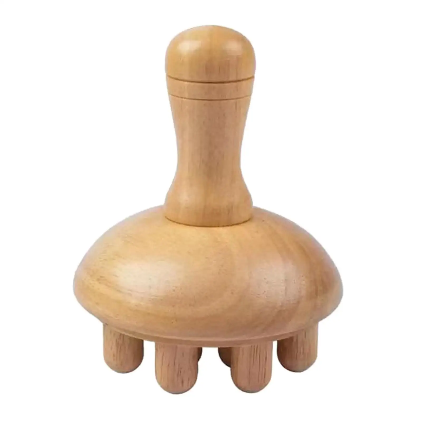 Mushroom Shape Massage Tool 12 Massage Heads Full Body for Legs Abdomen Handheld Muscle Relaxation Massage Sculpting