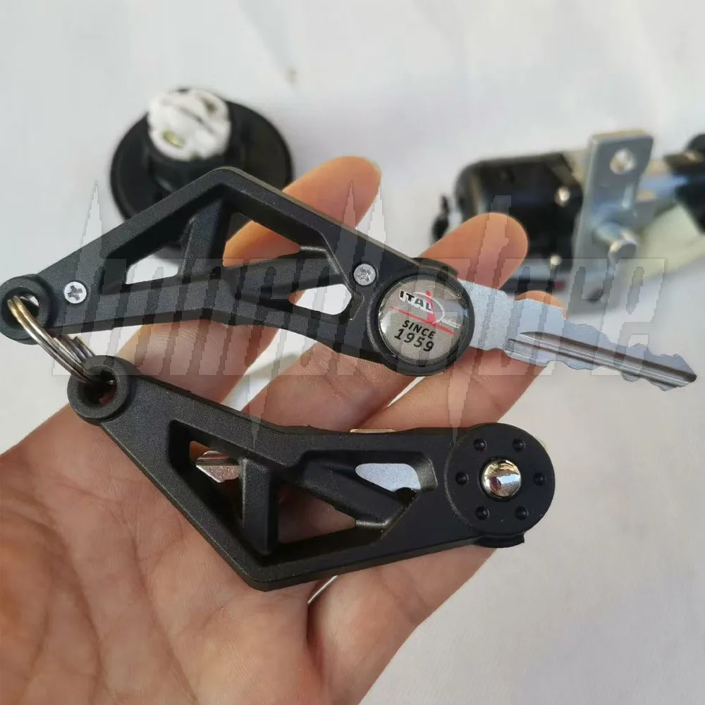 Motorcycle For Italjet Dragster 200 / 250i / 125 / 400 Accessories Set Locks Full Car Locks Electric Door Locks Fuel Tank Caps