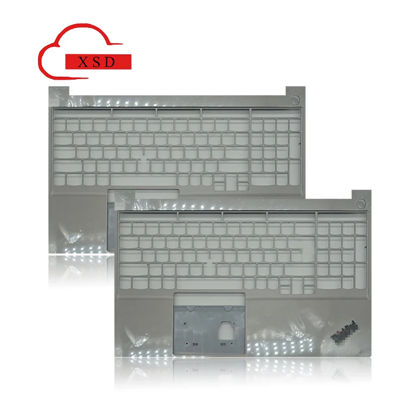 Original For Lenovo Thinkpad E15 Gen2 Gen3 Palmrest Upper Cover Top Case Keyboard Frame C Shell Housing Lid Silver