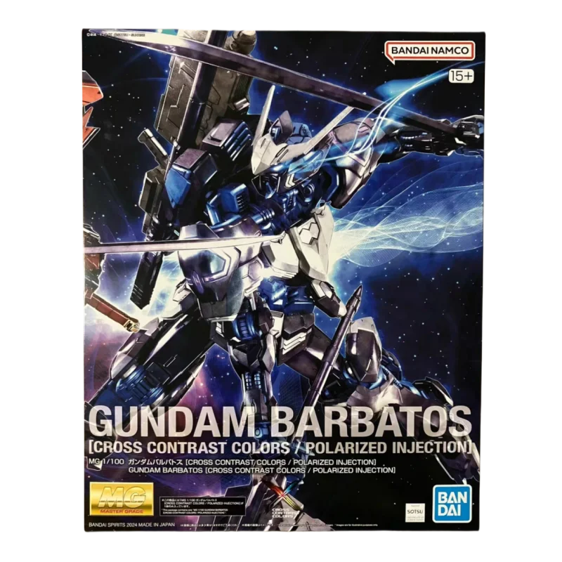 Bandai Figure Model GUNDAM MG BARBATOS CROSS CONTRAST COLORS China Limited Anime Figures Toys Collectible Gift for Kid Genuine