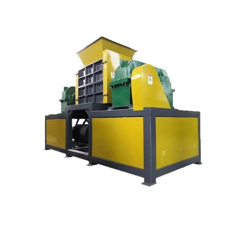 Large multi-functional shredder, gas pipeline large blue barrel frozen meat shredder